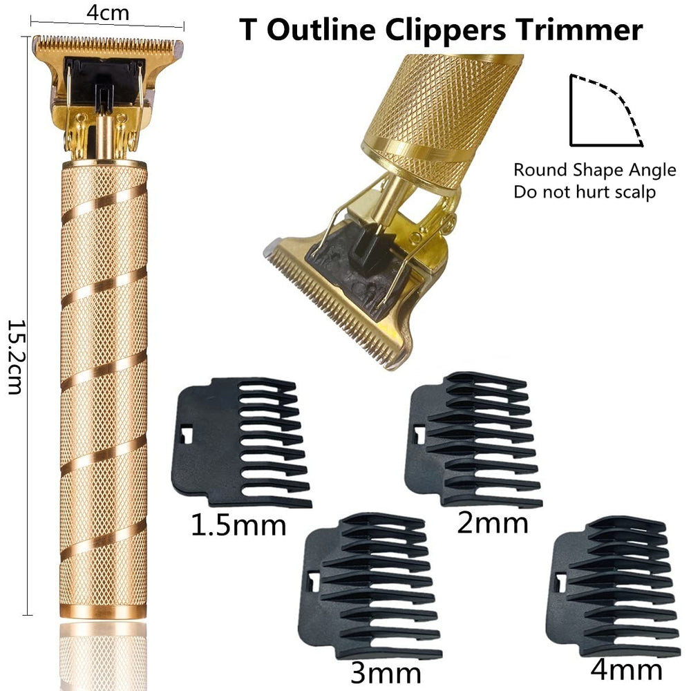 Goldseaside cortapelos Pro T motor potente y bajo ruido para un corte suave
