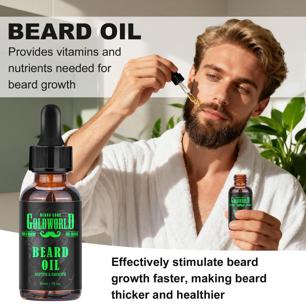 GoldWorld Barba Balsamo: nutrición y definición para la barba