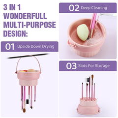 GOLIKEE superficies de silicona suave para limpieza delicada de brochas