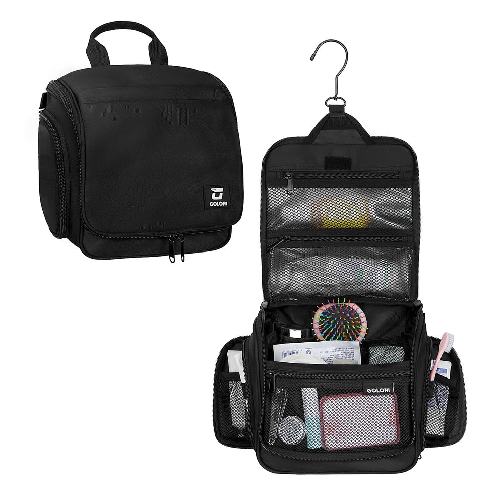 Goloni bolsa higiene colgante con 10 compartimentos para mantener todo en orden.