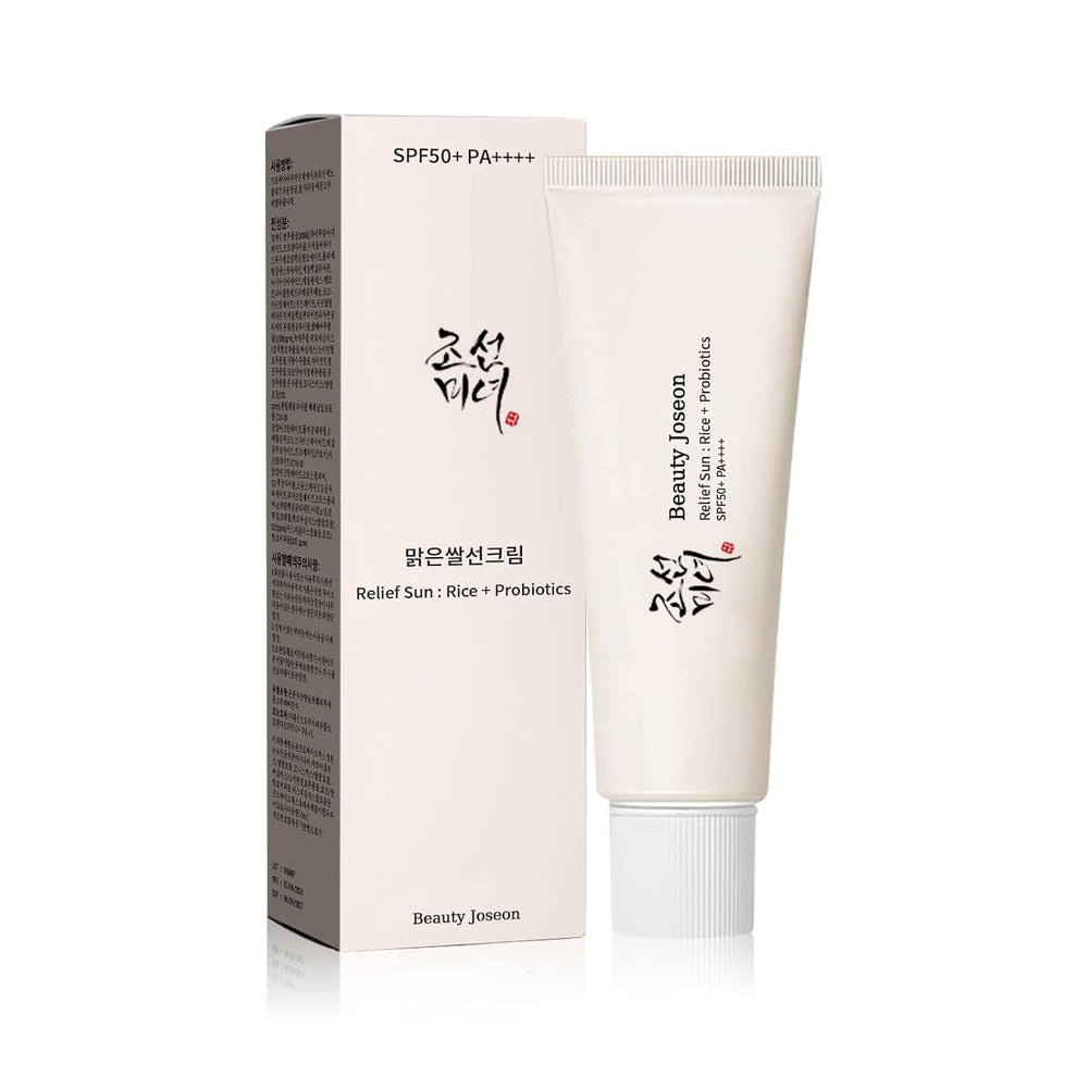 Gonalulu Relief Sun Orgánico crema con protección UV para uso diario.
