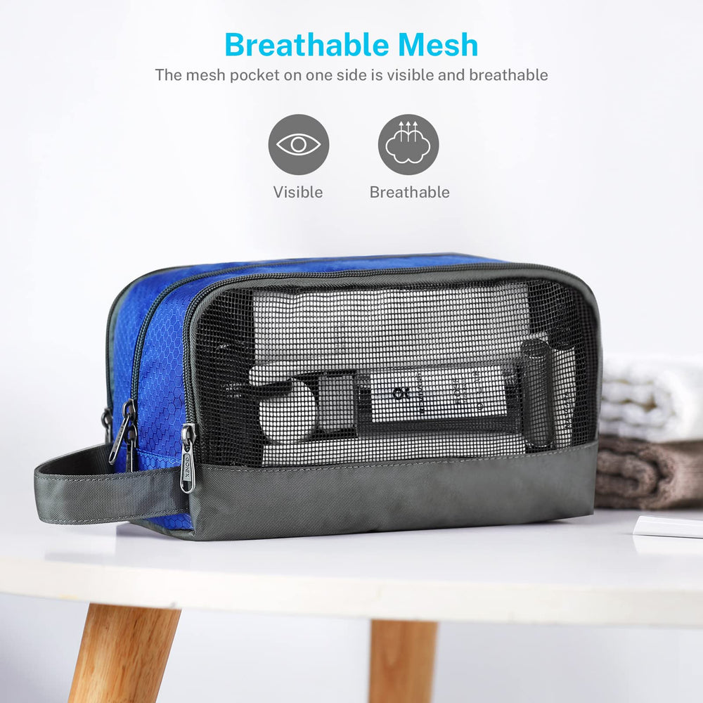 Gonex bolsa de aseo ligera, ideal para viajes cortos.