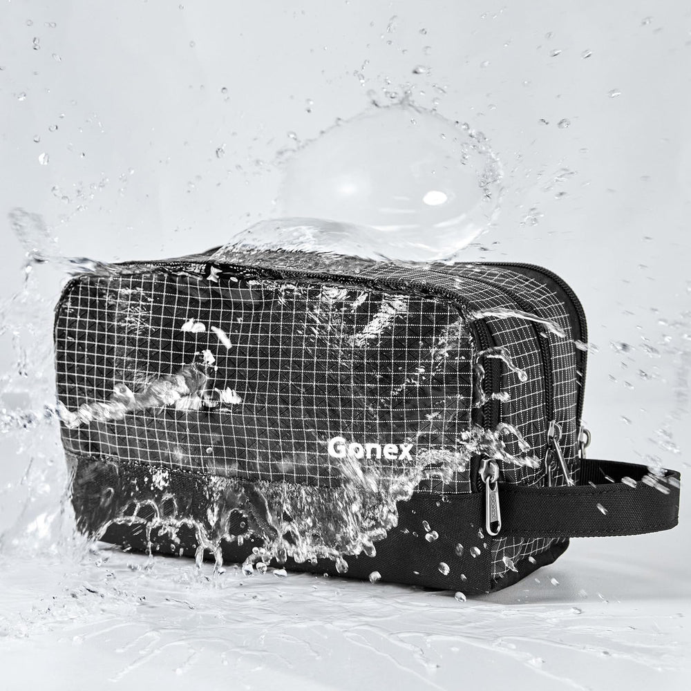 Gonex bolsa de aseo con malla transpirable para objetos pequeños.