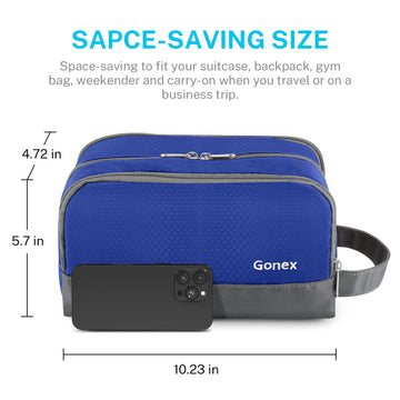 Gonex diseño ultraligero optimiza capacidad en viajes largos.