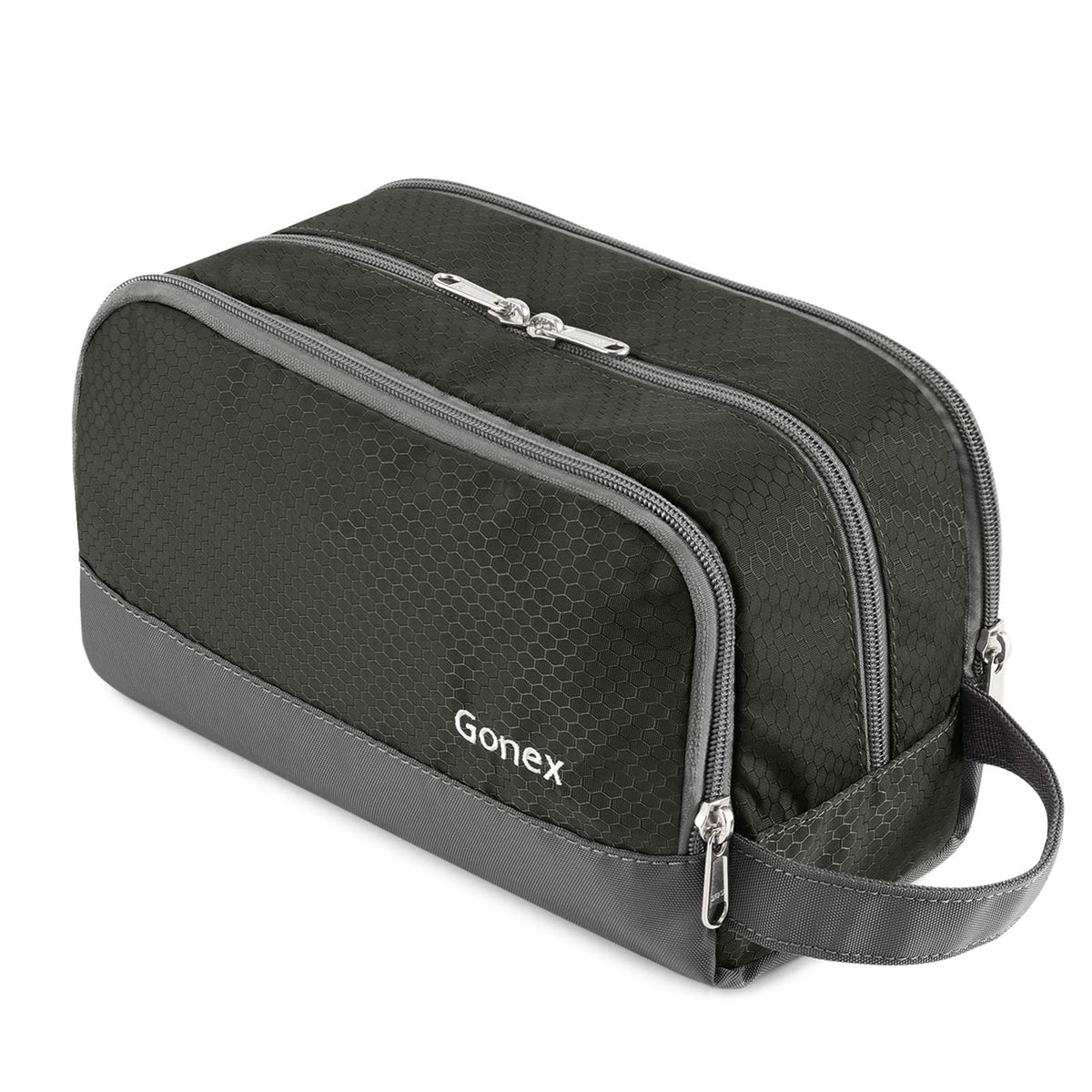 Gonex bolsa de aseo de nylon para viaje, ideal para organizar todo