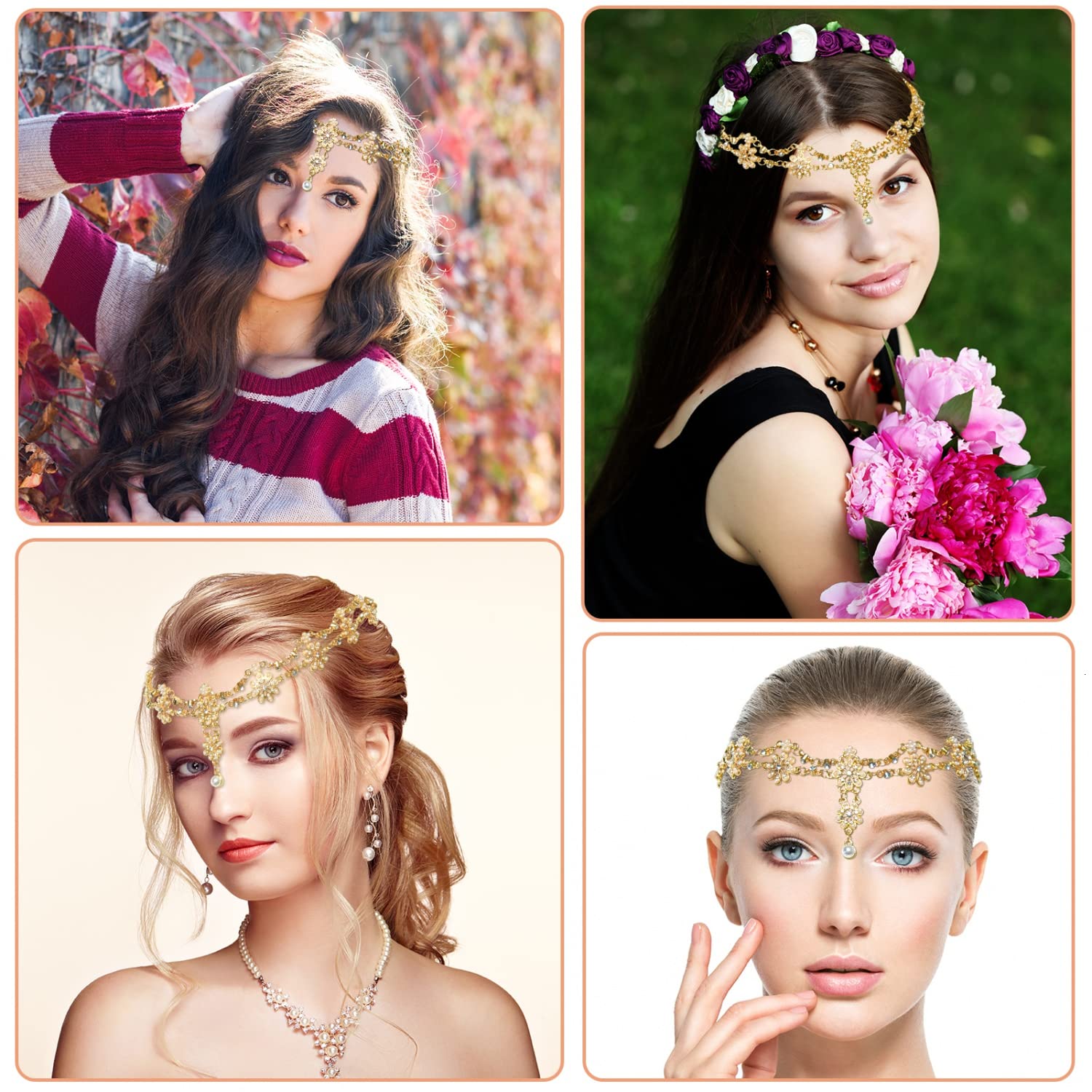 Gonioa diadema con cuerda ajustable para comodidad.