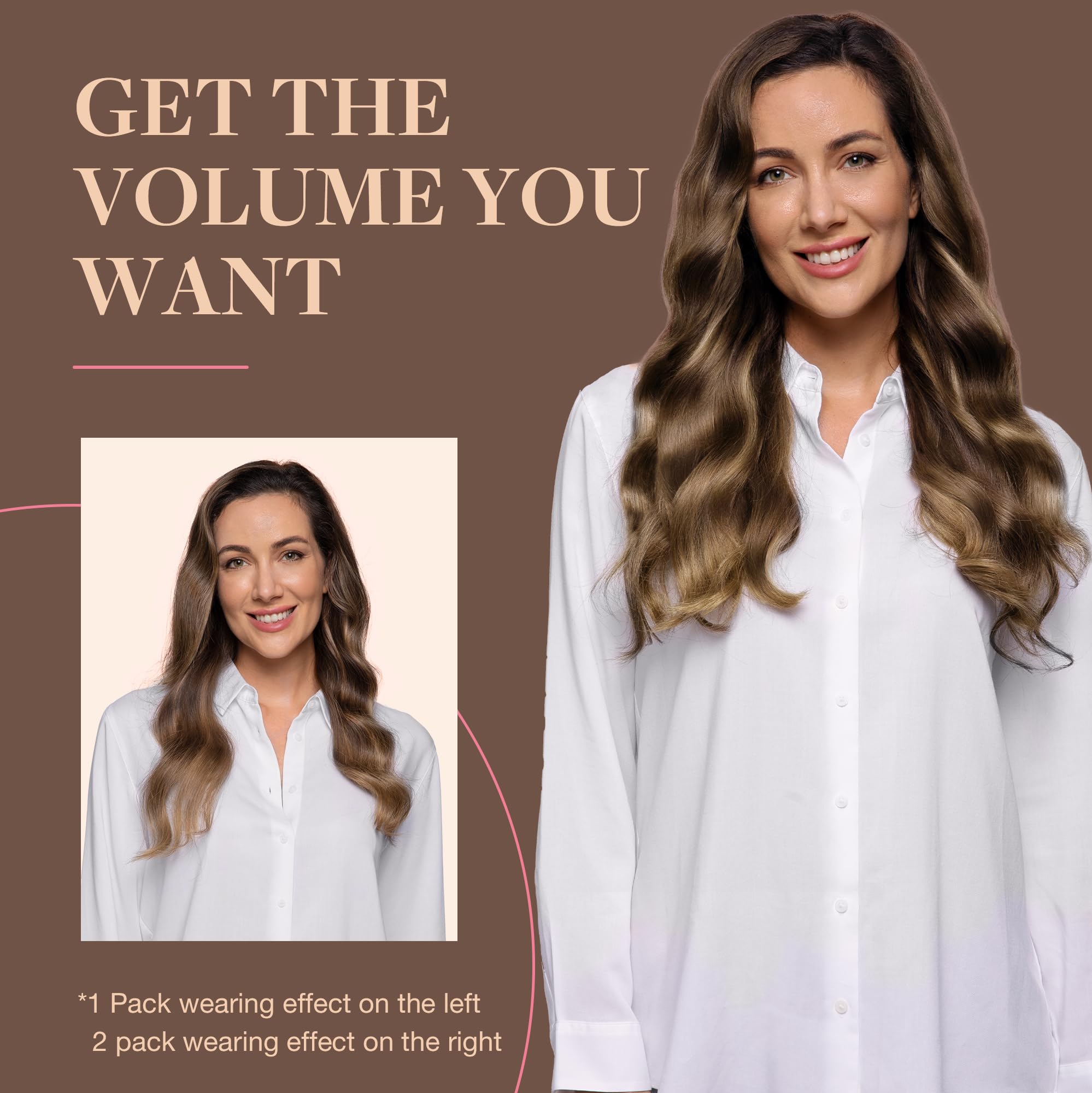 GOO GOO cuidado sencillo para mantener las extensiones suaves y brillantes