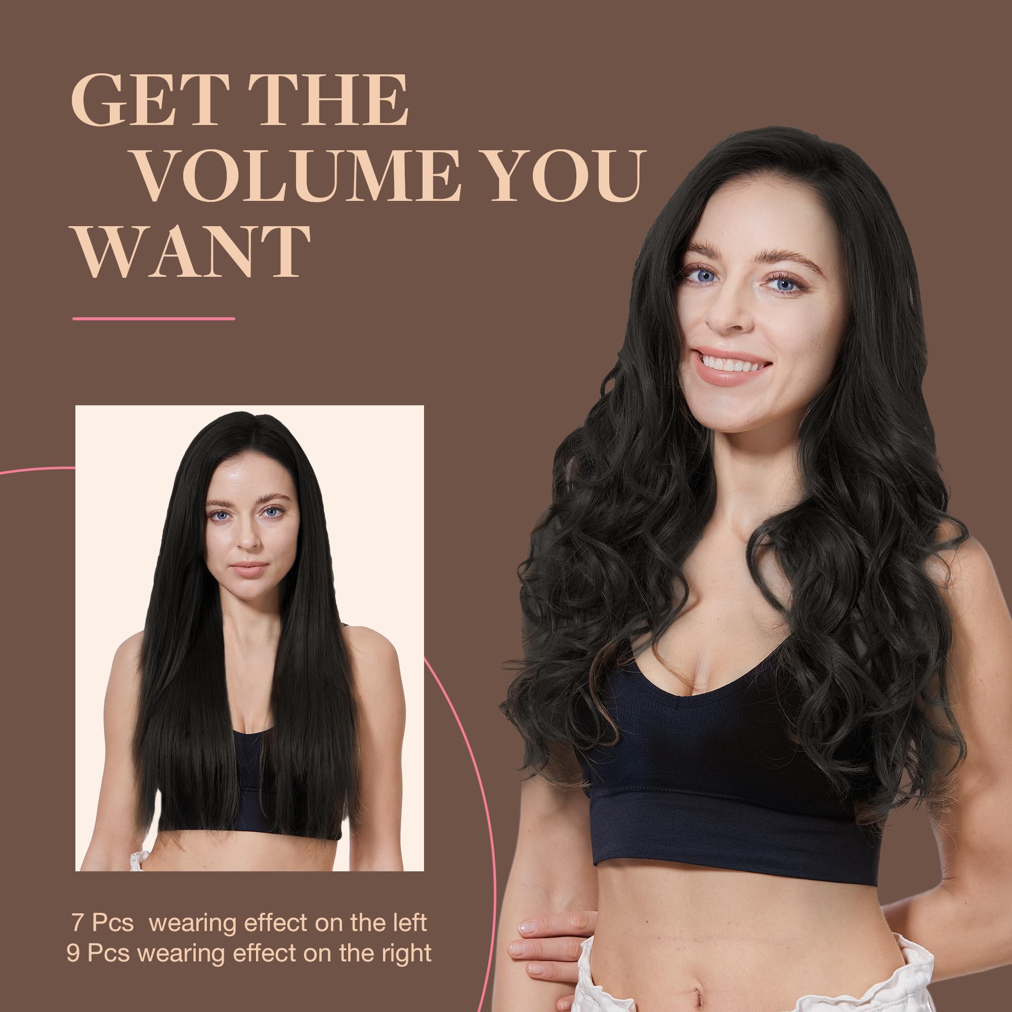 GOO GOO look de salón en casa con clip-in fáciles de aplicar