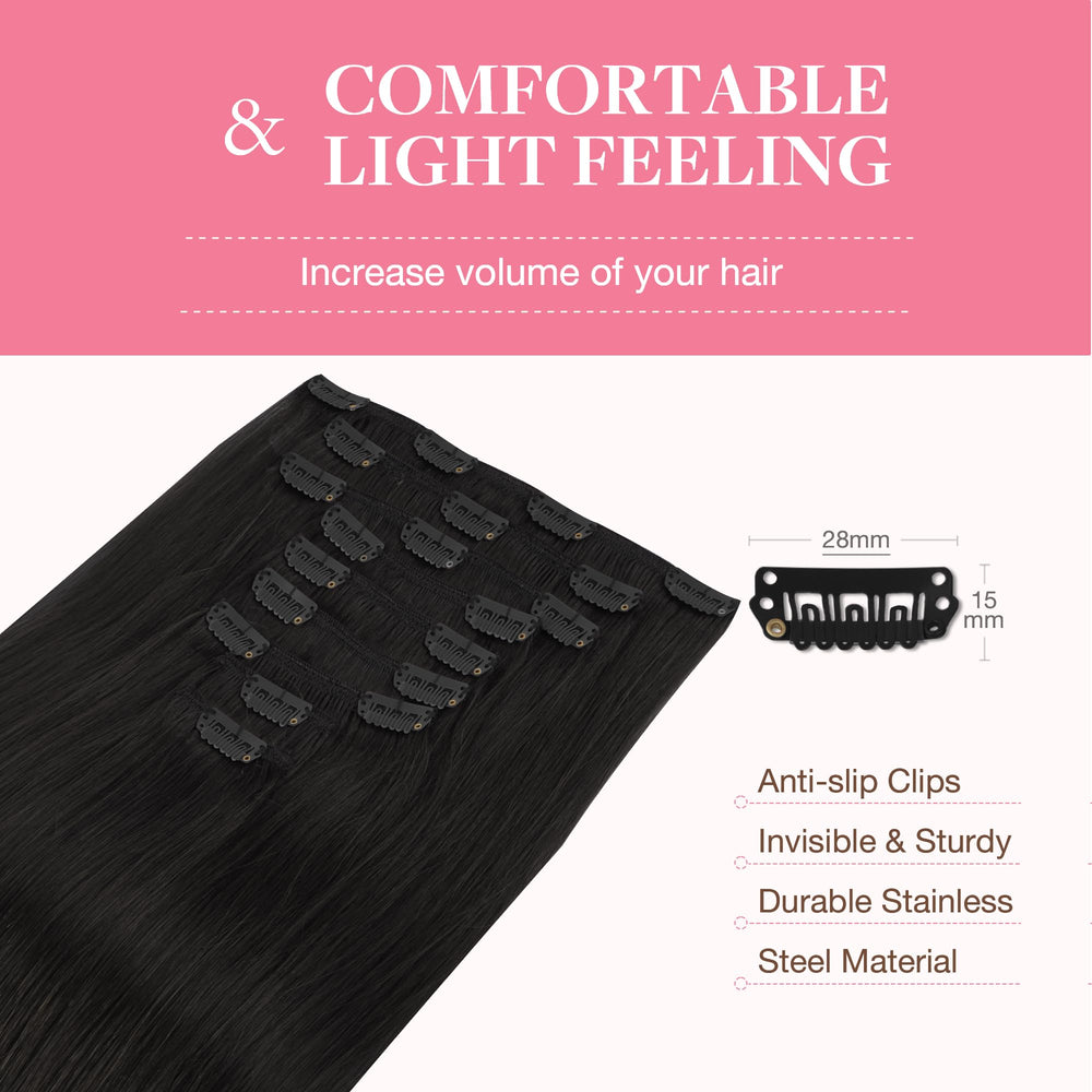 GOO GOO extensiones color natural, combinación perfecta con tonos similares.