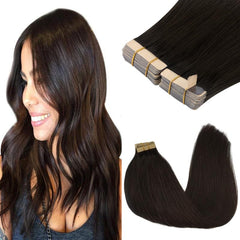 GOO GOO extensiones tono 2 castaño oscuro de 22 pulgadas para mayor longitud natural