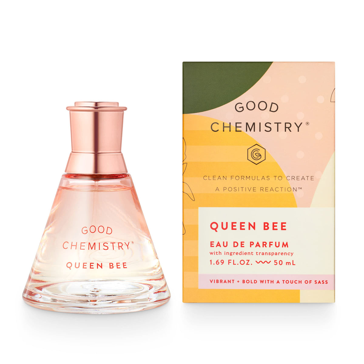 Good Chemistry Queen Bee: botella elegante para uso diario.