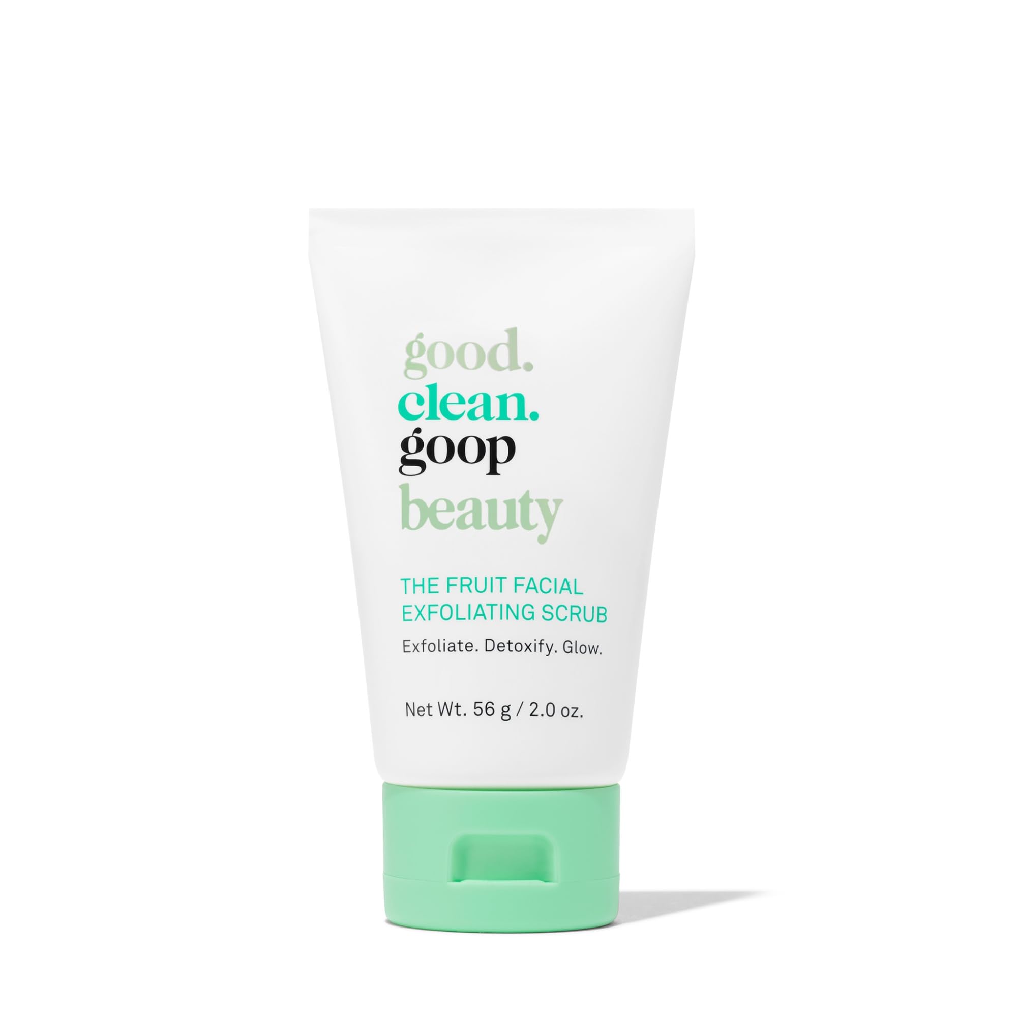 good.clean.goop exfoliante-frutal rostro-textura suave para una piel luminosa