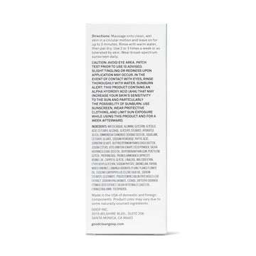 good.clean.goop exfoliante-frutal rutina-diaria limpia y suave