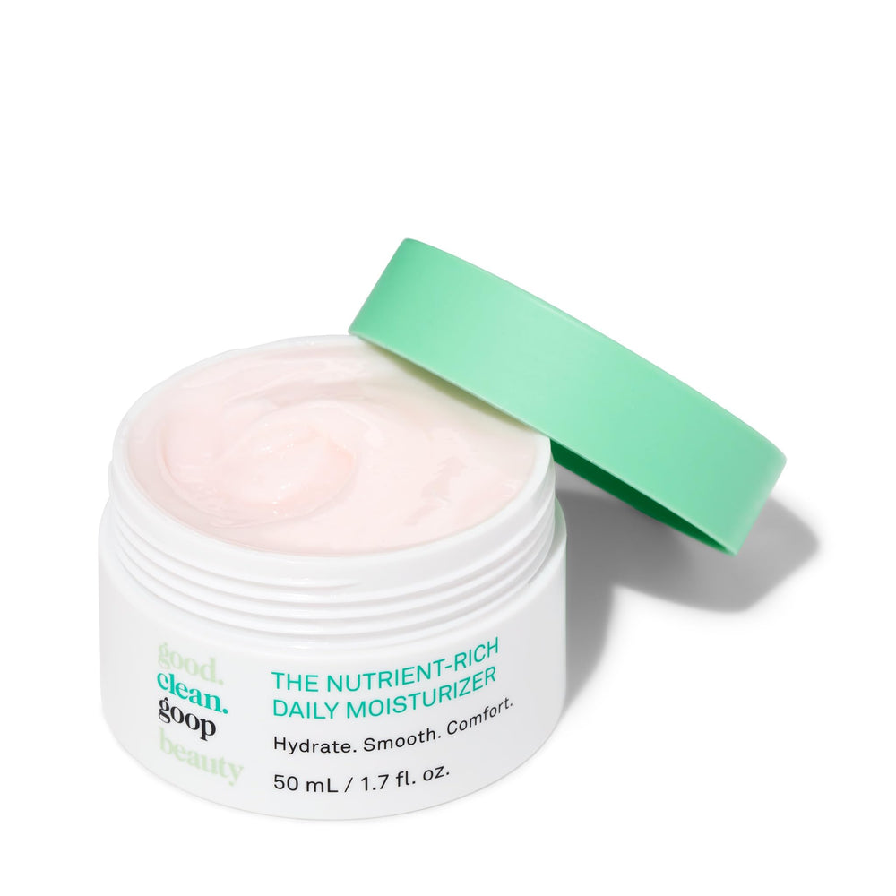 good.clean.goop crema diaria nutritiva en bote para hidratación profunda