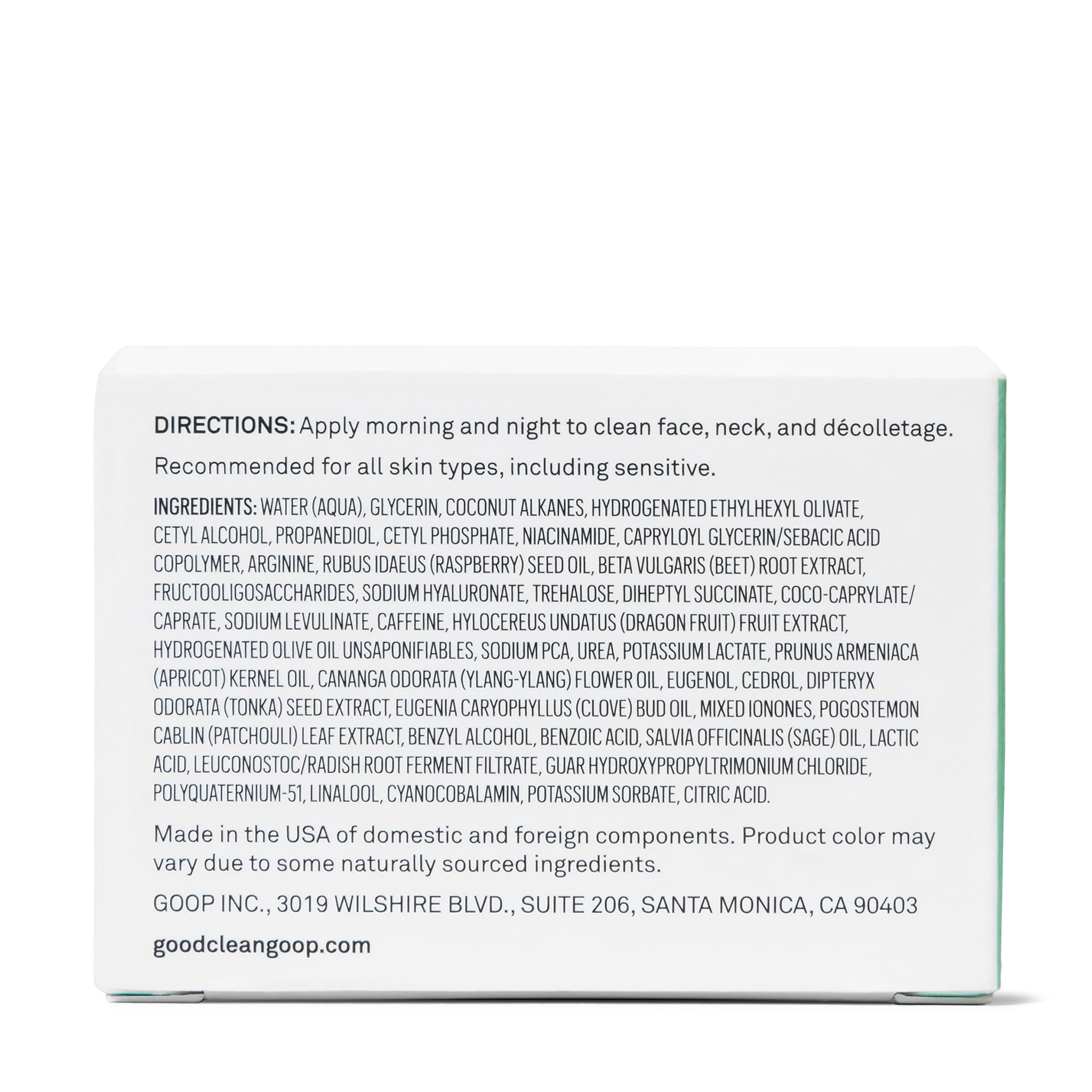 good.clean.goop probado dermatológicamente para pieles sensibles