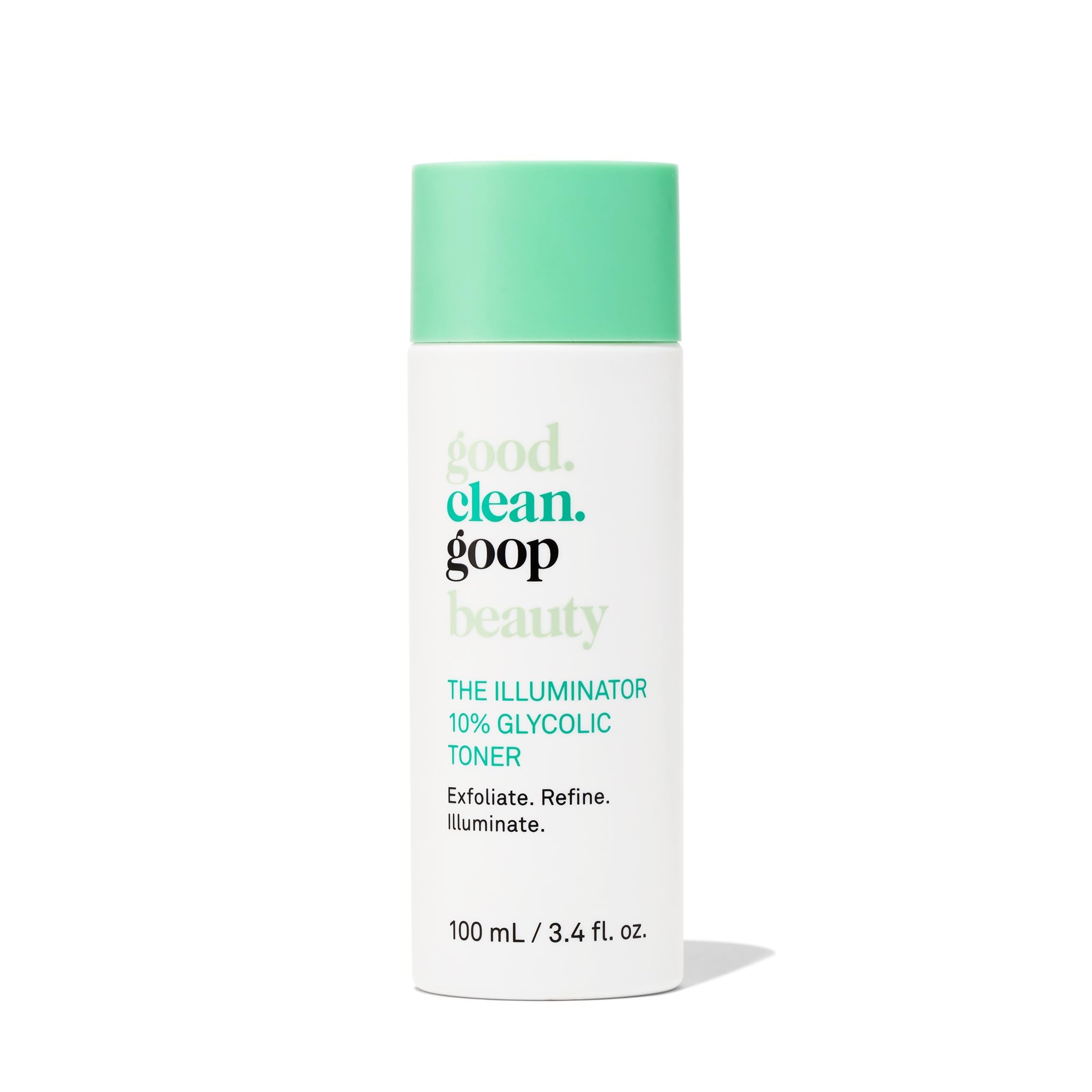good.clean.goop Tonico glicólico 10% para poros visibles y piel suave.