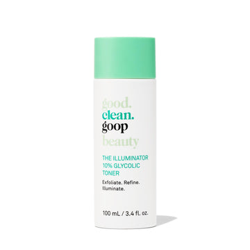 good.clean.goop Tonico glicólico 10% para poros visibles y piel suave.
