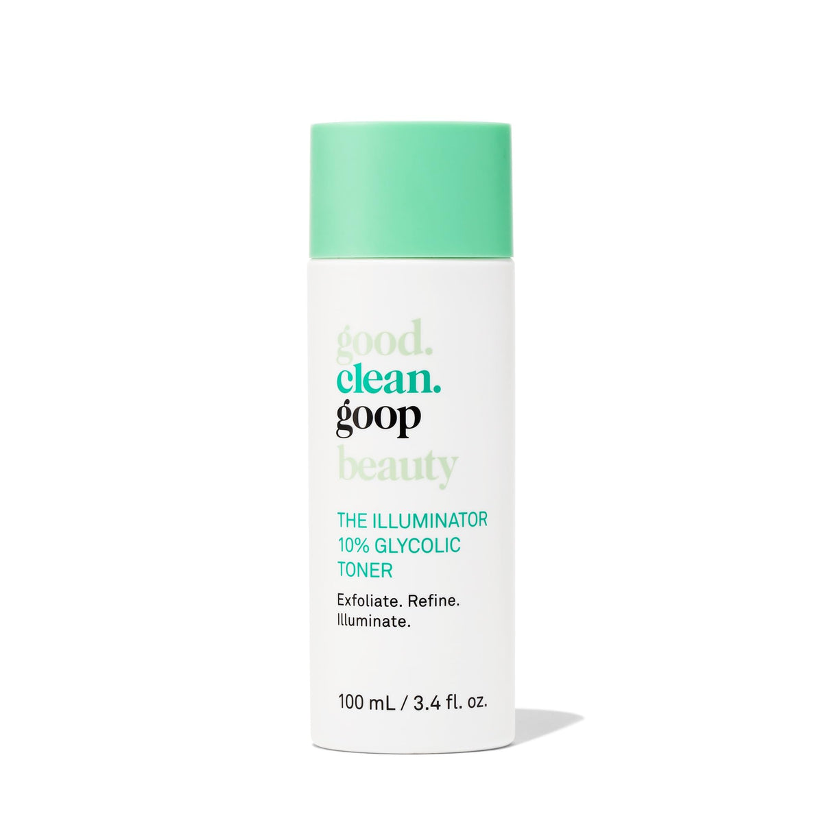 good.clean.goop Tonico glicólico 10% para poros visibles y piel suave.