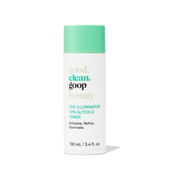 good.clean.goop Tonico glicólico 10% para poros visibles y piel suave.