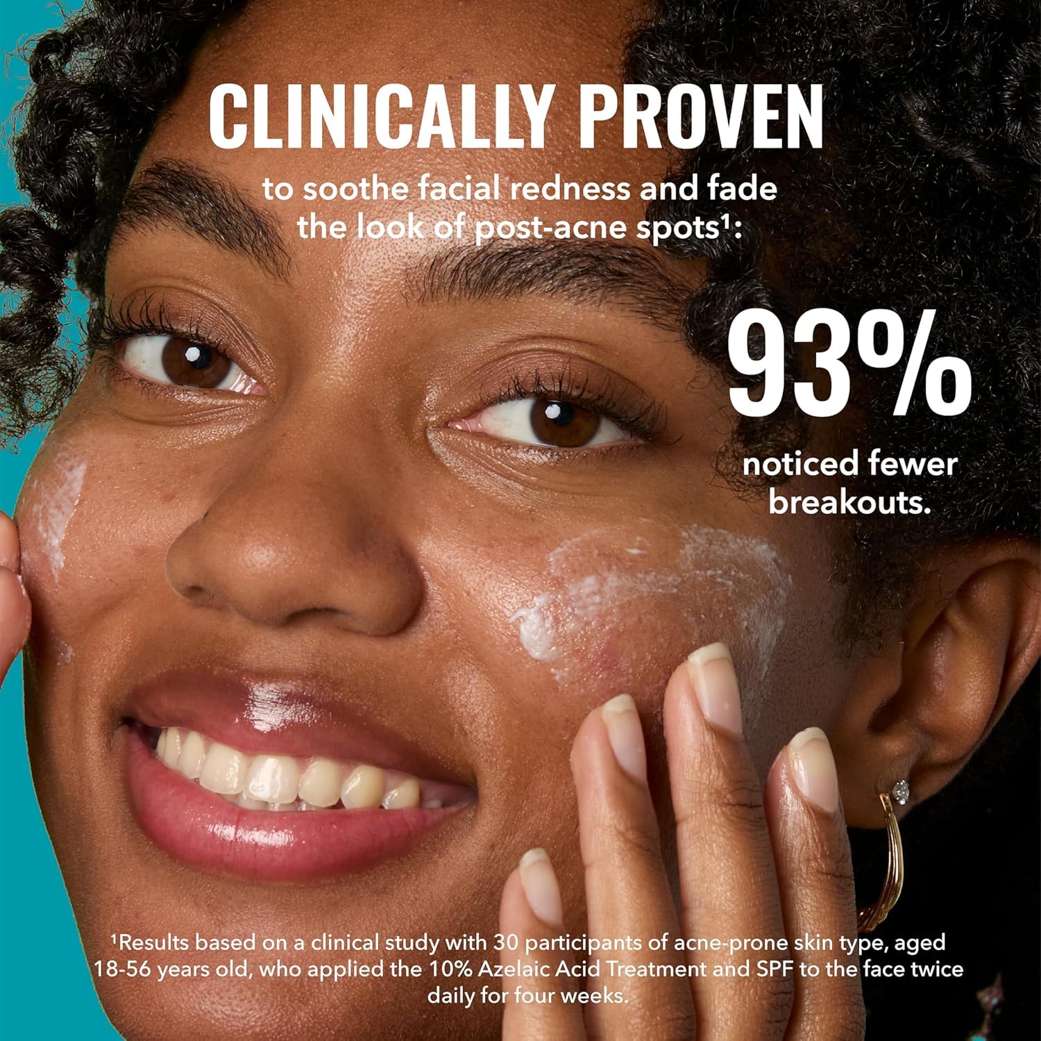 Good Molecules azelaic acid cream on minimalist setup, ideal for daily AM and PM routine
