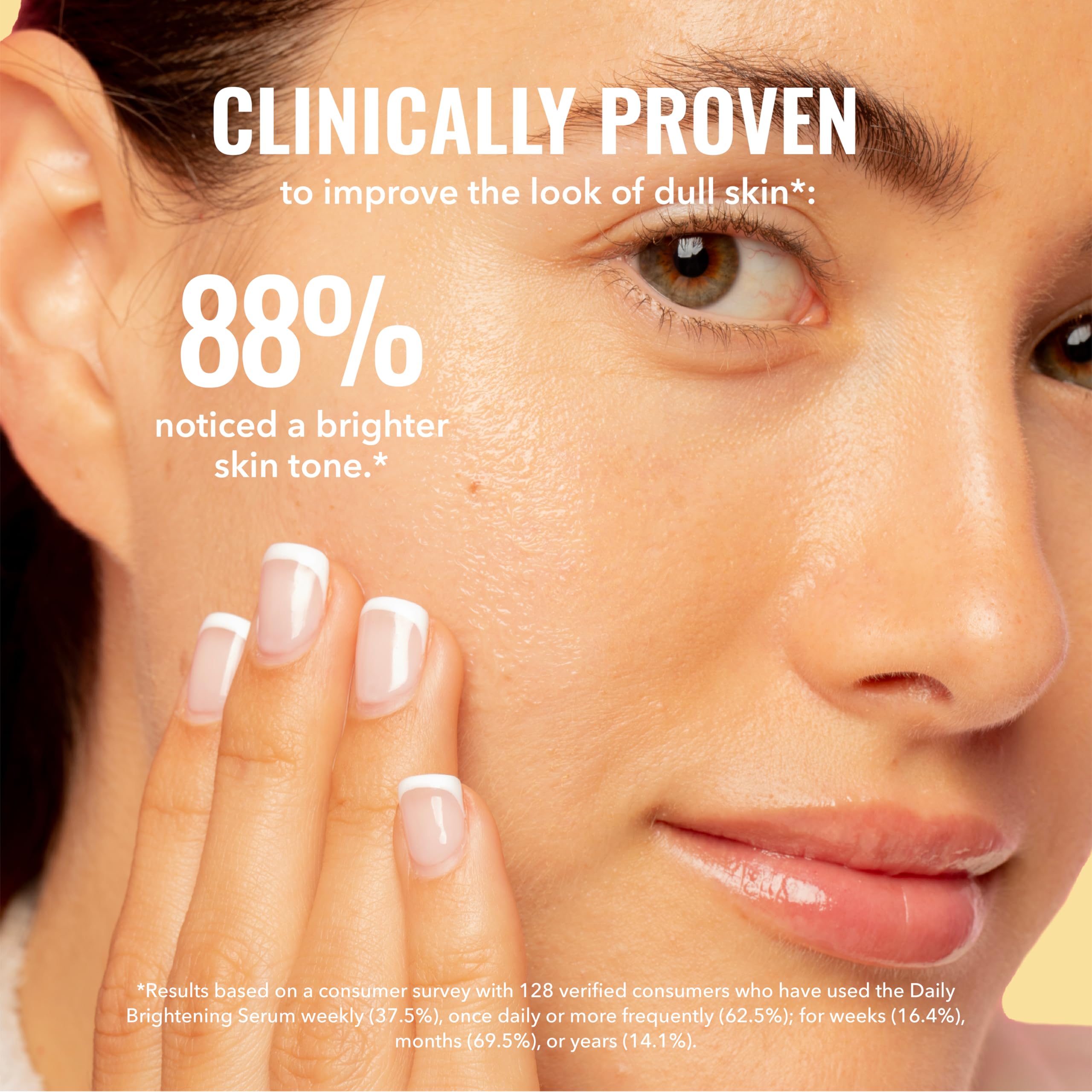 Good Molecules Daily Brightening Serum, hialurónico para hidratación y suavidad de la piel