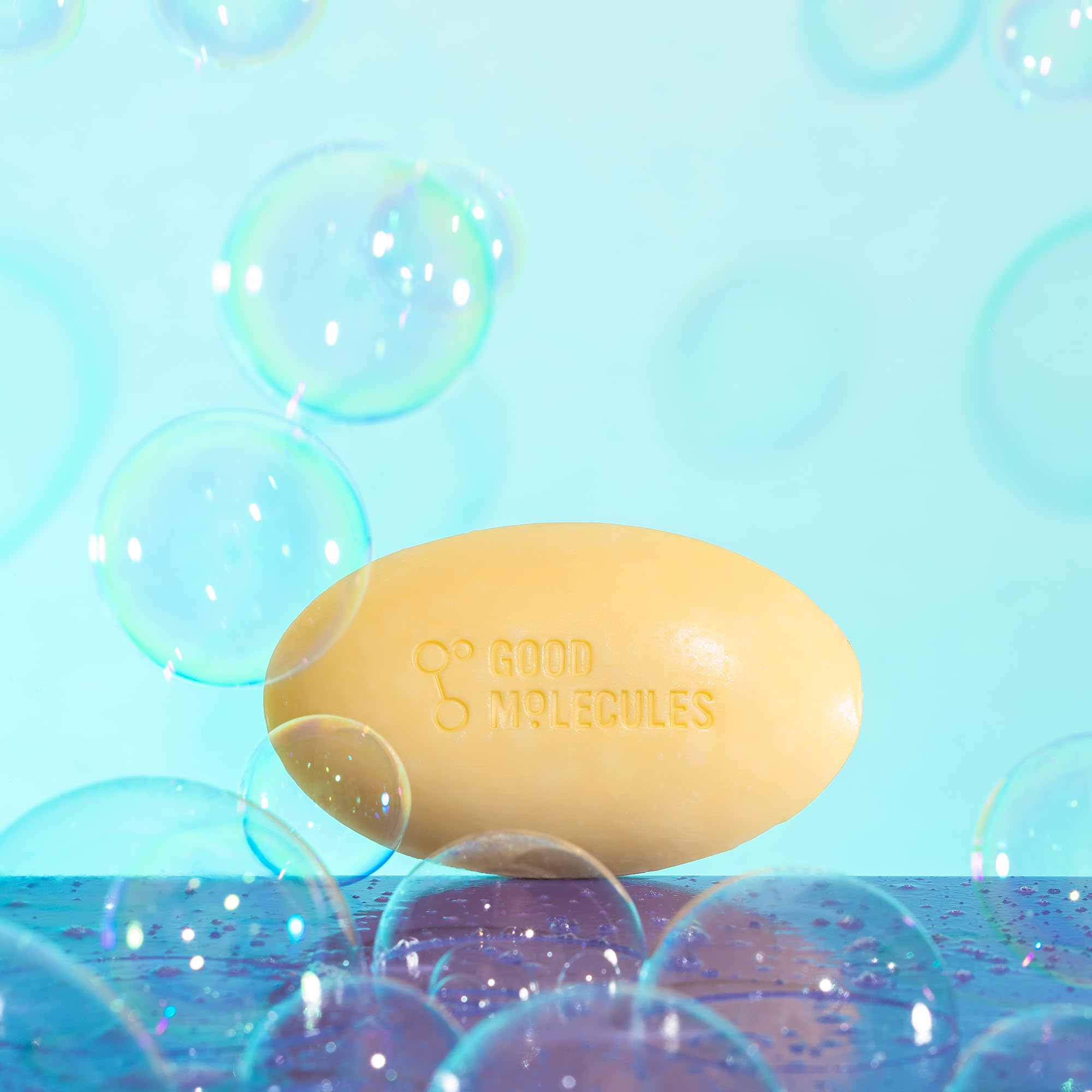 Good Molecules Hydrate and Cleanse Bar: uso diario en rostro y cuerpo.