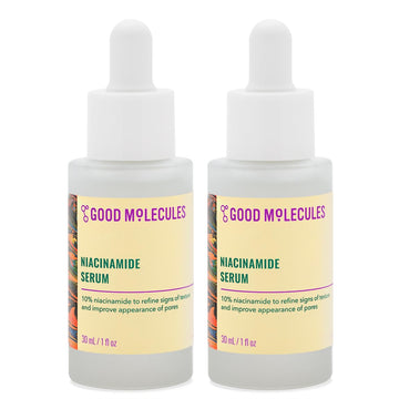 Good Molecules Niacinamide Serum Pack 2: bote gotero para aplicación precisa y suave