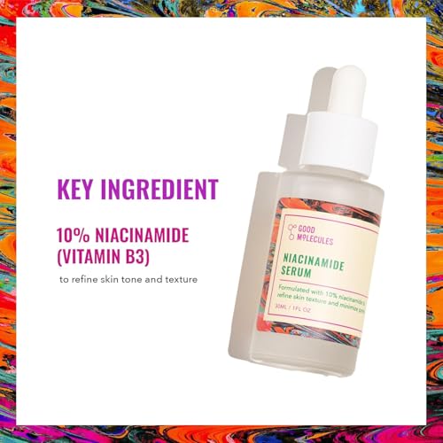 Good Molecules Niacinamide Serum Pack 2: tono más uniforme para piel hidratada