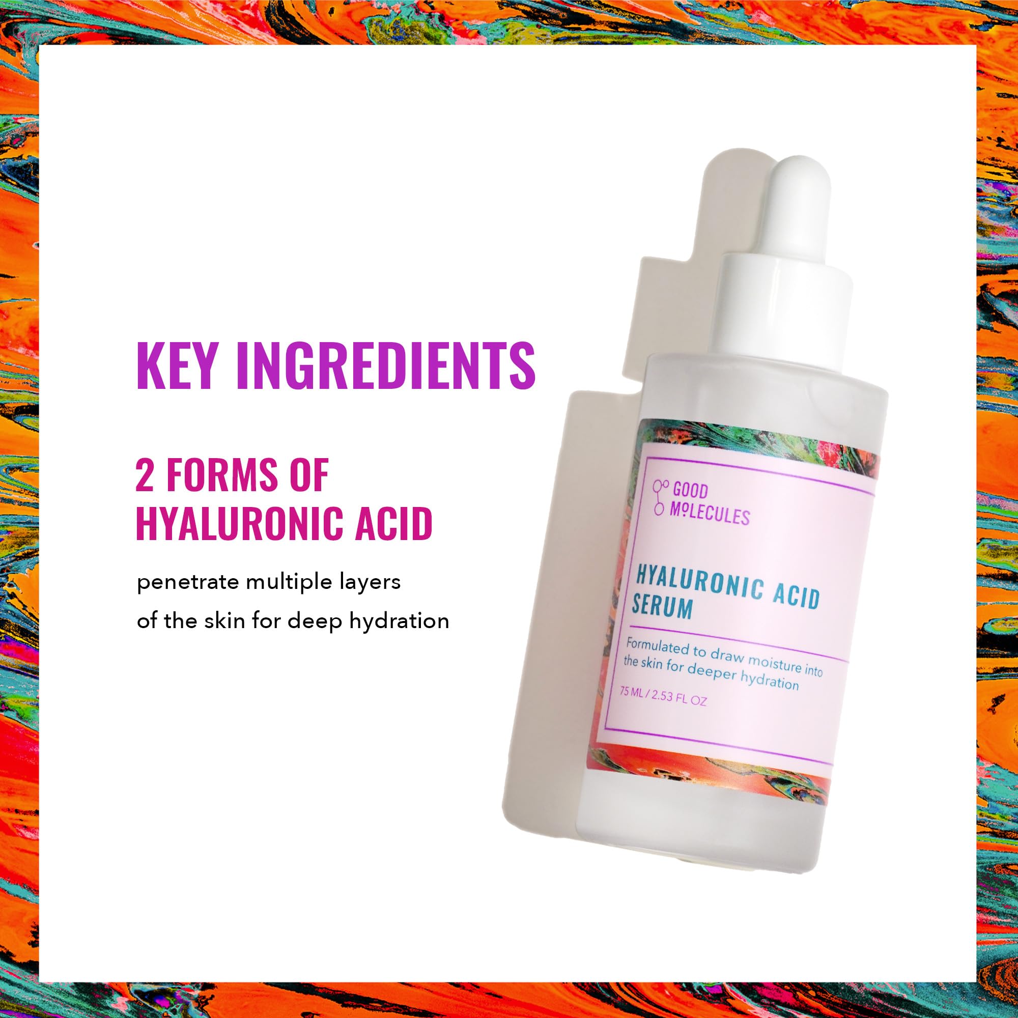 Good Molecules serum hidratación prolongada para climas secos y ambientes interiores.