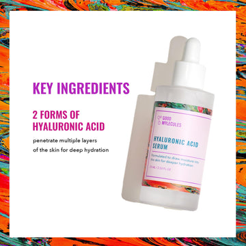 Good Molecules serum hidratación prolongada para climas secos y ambientes interiores.