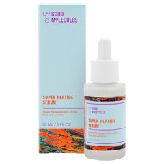 Good Molecules Super Peptide Serum en botella, hidratación ligera para piel fresca