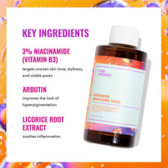 Good Molecules Niacinamida tonico aplicacion rostro para tono uniforme.