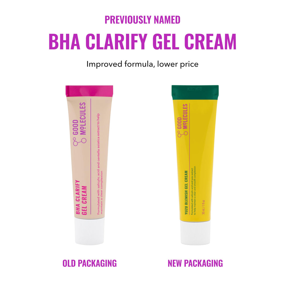 Good Molecules Yuzu Gel Crema, alivia enrojecimiento y calma piel