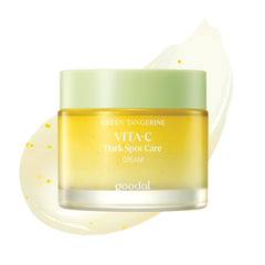 GOODAL crema Vitamina C mandarina verde en envase, aporta luminosidad y frescura a la piel.