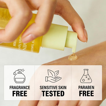 GOODAL serum ligero hidrata sin irritación, ideal para piel sensible.