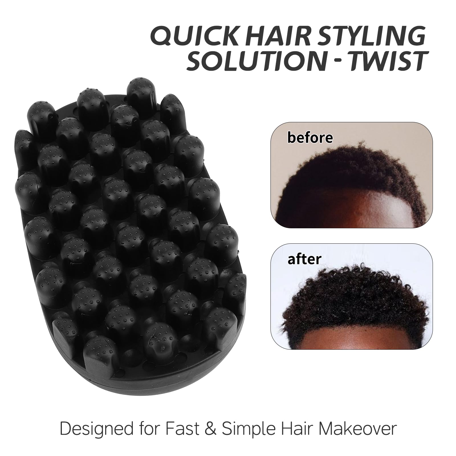 Goodstumbler Twist King, ideal para afro y rizos definidos.