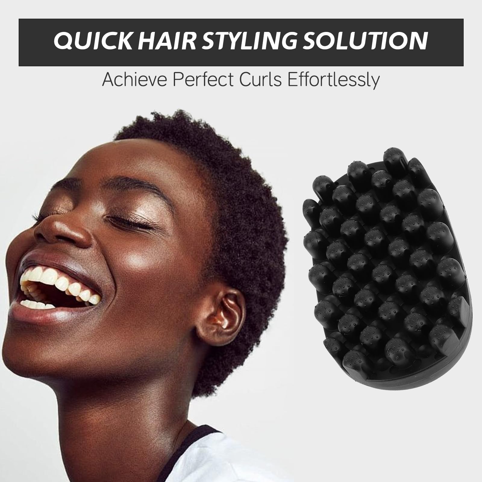 Goodstumbler Twist King, uso diario cómodo para rizos afro.