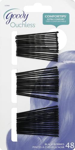 Goody Bobby Pin en uso diario para un agarre estable sin dolor.