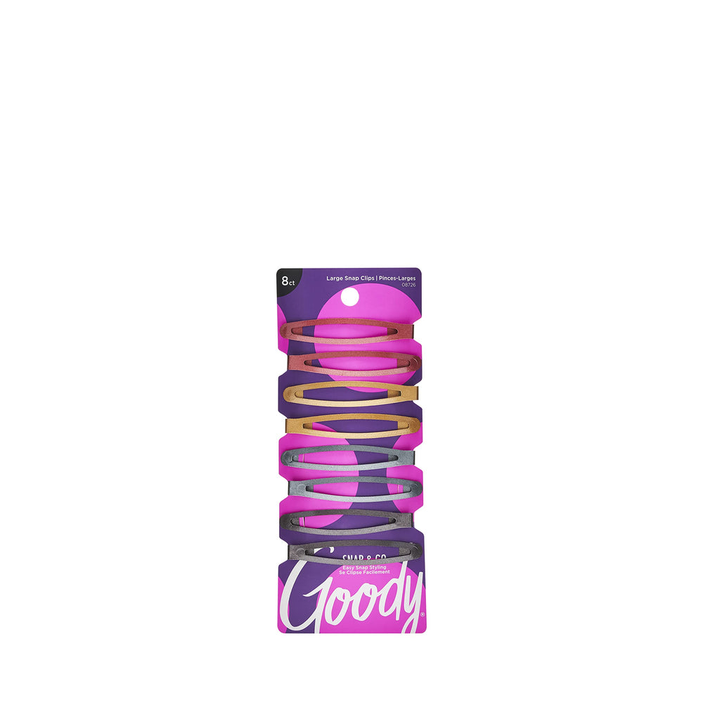 GOODY clips de contorno en colores metálicos para un peinado cómodo