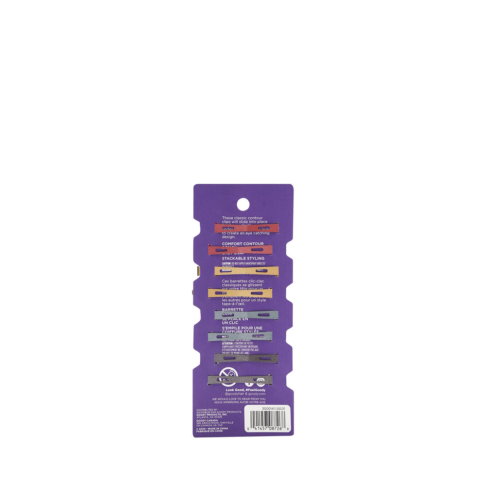 GOODY clips de contorno con diseño apilable para estilos versátiles y rápidos