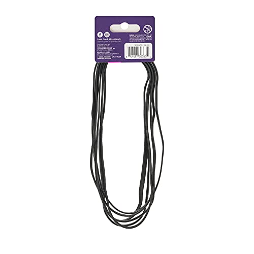 GOODY diadema negra para gimnasio, sujeción estable sin molestias.