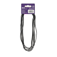 GOODY diadema negra para gimnasio, sujeción estable sin molestias.