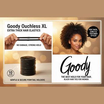 Goody Ouchless XL moño duradero para estilos de día.