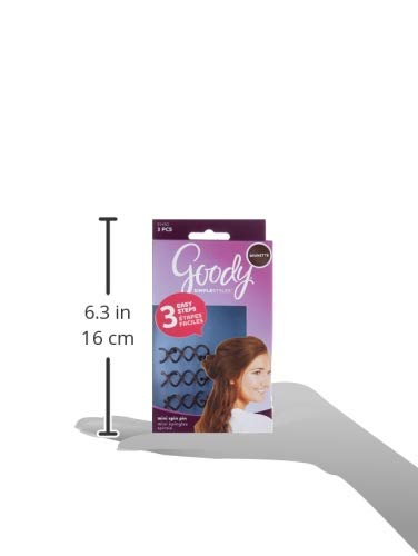 Goody pasador espiral mini para cabello grueso ofrece sostén cómodo