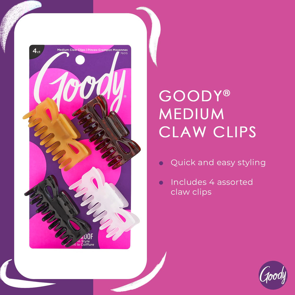 Goody Pinzas Pelo para todo el día, mejorando la sujeción
