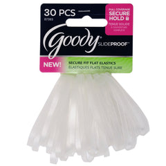 GOODY SP 4mm elástico de látex transparente para peinados diarios.