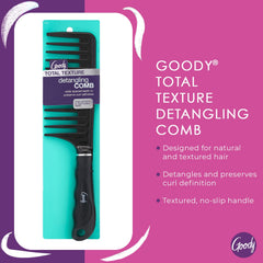 GOODY Total Texture, dientes amplios para definir rizos sin fricción