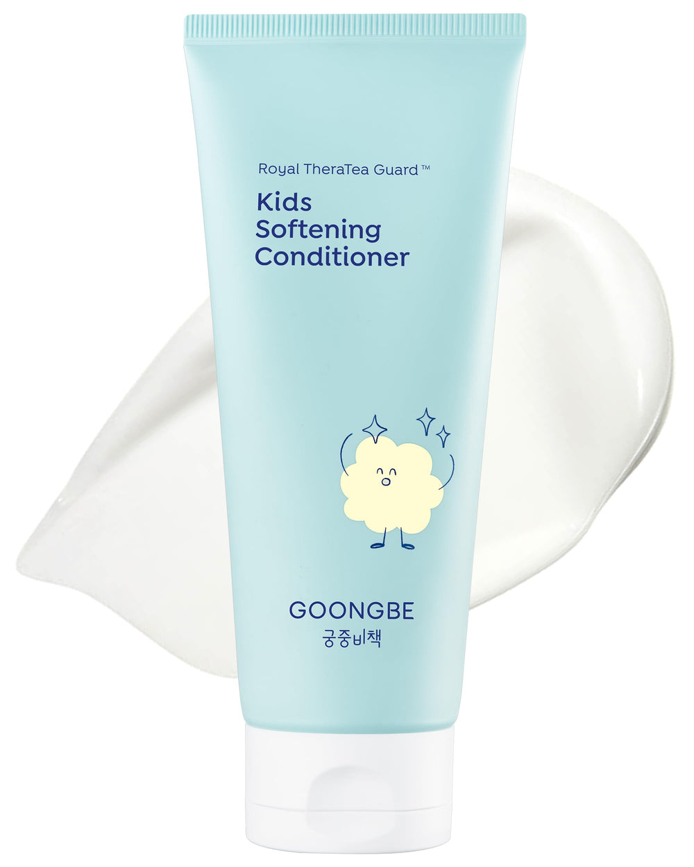 GOONGBE Kids Softening Conditioner bottle pour for smoother, detangled hair
