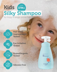 GOONGBE Champú Sedoso para Niños, espuma suave que limpia suavemente