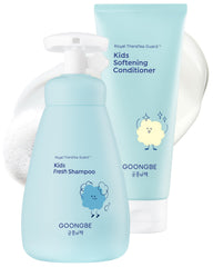 GOONGBE champú para niños sin silicona y pH bajo, limpieza suave.